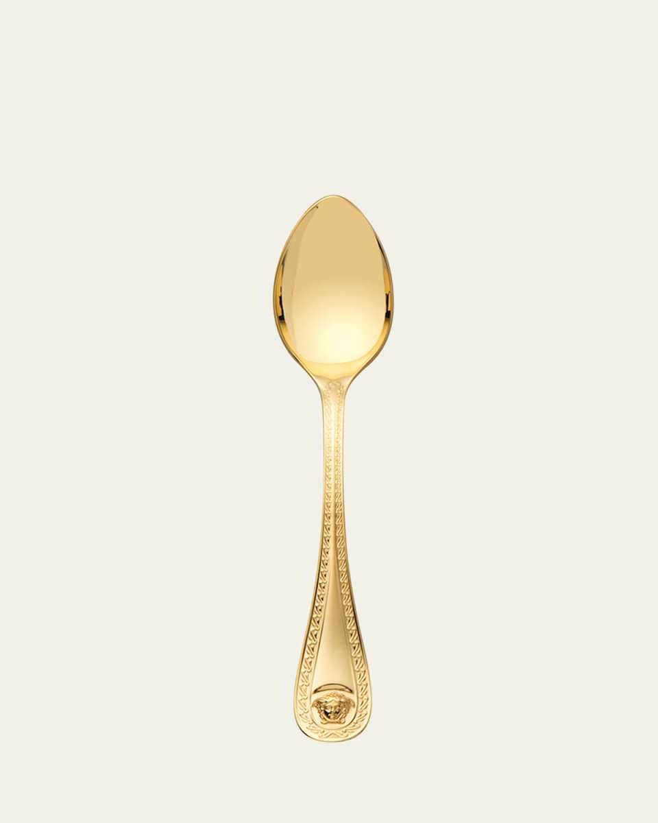 Medusa Gold-Plated Teaspoon